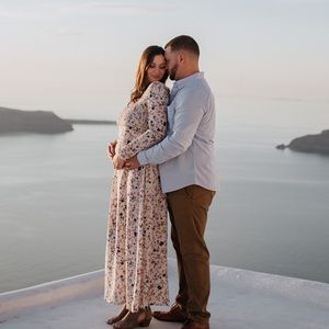 ASOS Floral Maternity Dress